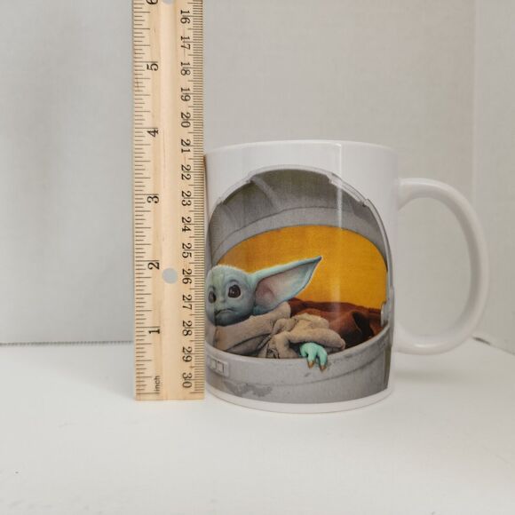 Star Wars Galerie The Mandalorian The Child Grogu White 10 Oz Ceramic Coffee Mug - Picture 11 of 13